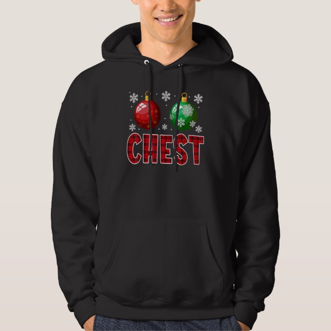 Moletom Chest Nuts Christmas   Matching Couple Chestnuts 2 (Frente)