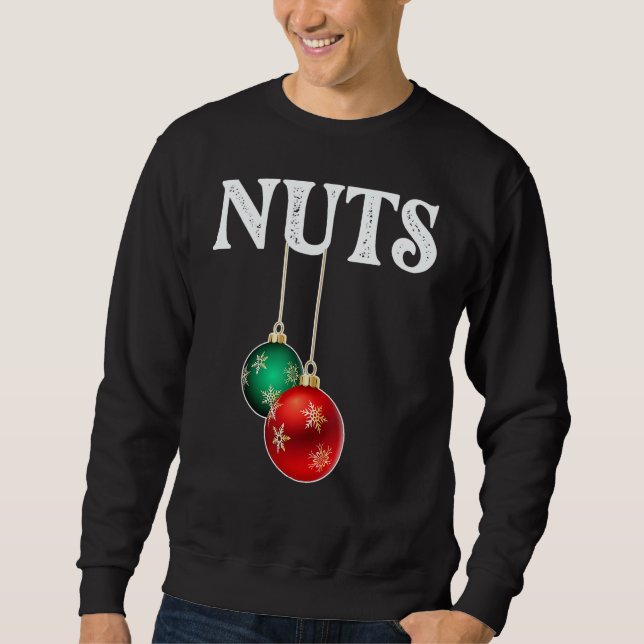 Moletom Chest Nuts  Matching Chestnuts Christmas Couples N (Frente)