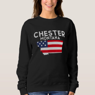 Moletom Chester Montana EUA State America Viagem Montanan