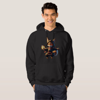 Moletom Chibi Fox Ninja with Fire Dagger – Cute Japanese