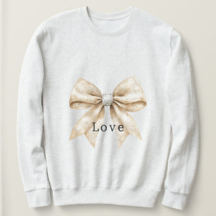 Moletom Chic Cream Silver Glam Arco Love