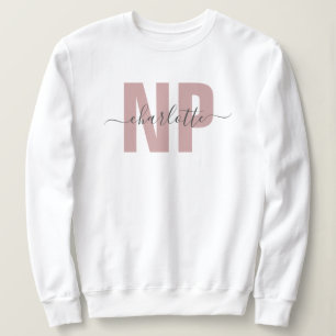 Moletom Chic Personalizado de Graduação de Enfermeiro NP
