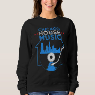 Moletom Chicago House Music Vinil Dj Raver Bandeira Skylin