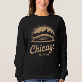 Moletom Chicago Illinois The Bean T-Shirt