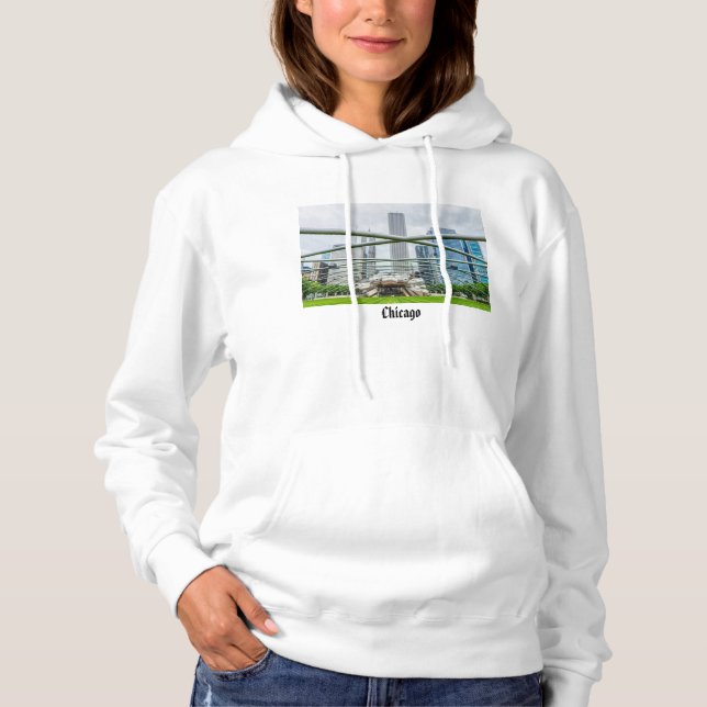 Moletom Chicago Pritzker Pavilion Hoodie (Frente)