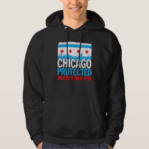 Moletom Chicago Protected Med Fire PD, Chicago Souvenir