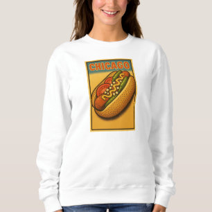 Moletom Chicago Retro Hot Dog Sweet