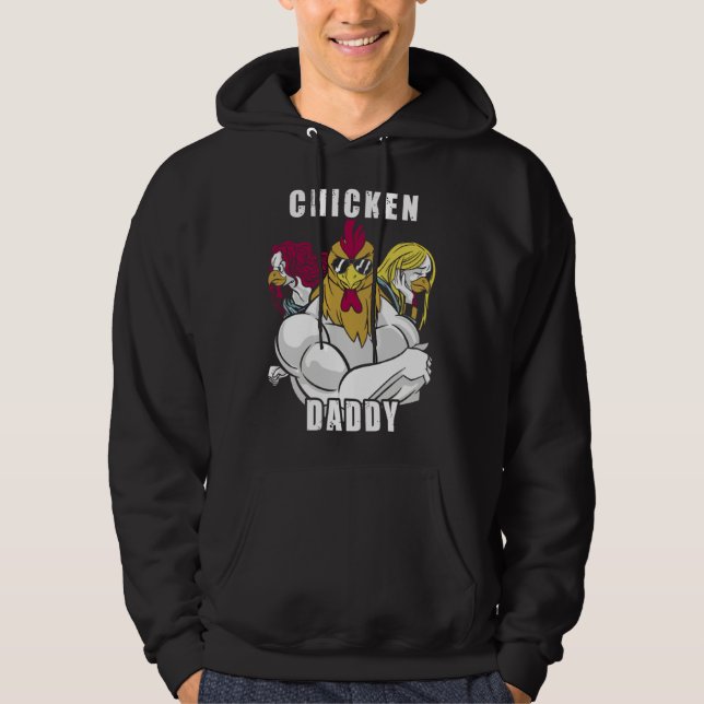 Moletom Chicken Daddy Hühner Vater Landwirt Geflügelzüchte (Frente)