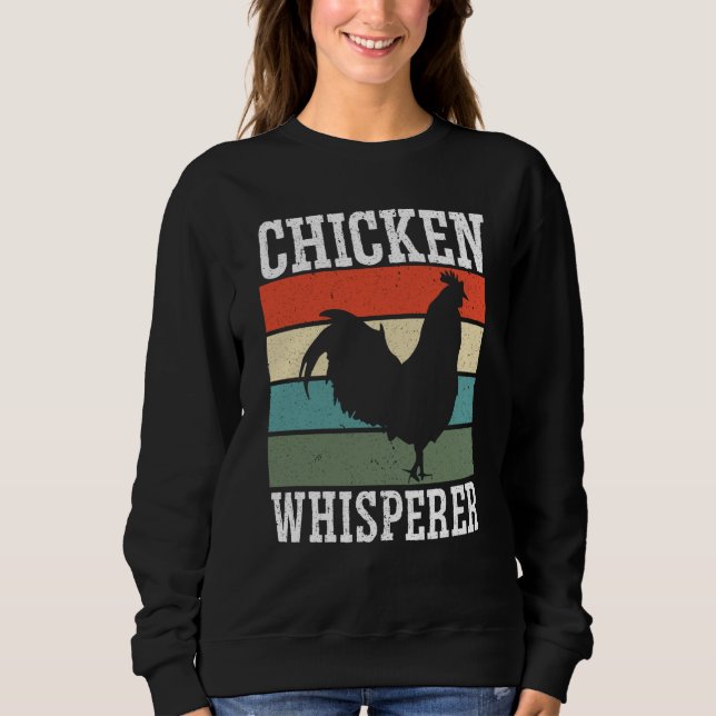 Moletom Chicken Farmer Chicken Whisper Farm Animal Poultry (Frente)