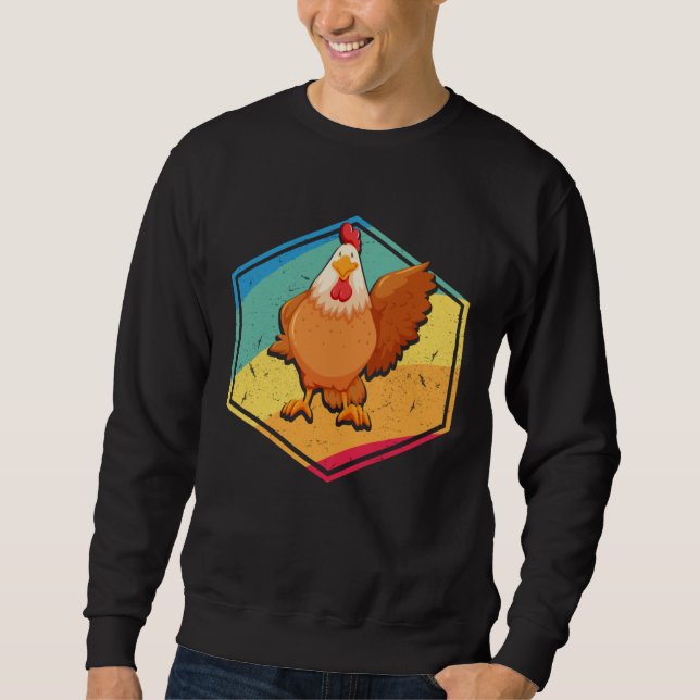 Moletom Chicken  Retro Style (Frente)
