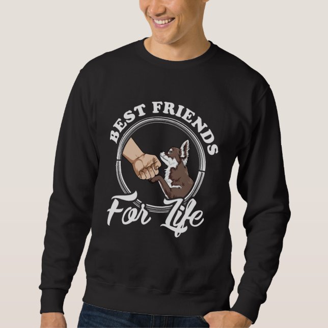 Moletom Chihuahua  Best Friends For Life  Chihuahua (Frente)