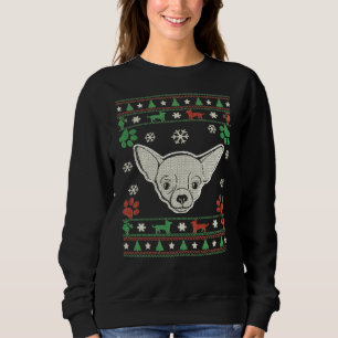 Moletom Chihuahua - camisola do Natal