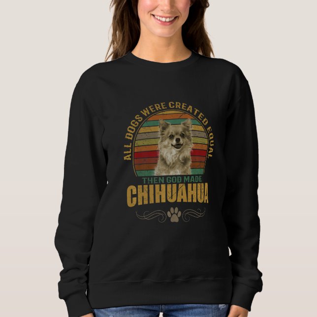 Moletom Chihuahua Dog Breeds Pet Dogs Men Women Premium (Frente)