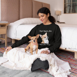 Moletom Chihuahua Seus Corações São Tão Grandes Quanto Seu