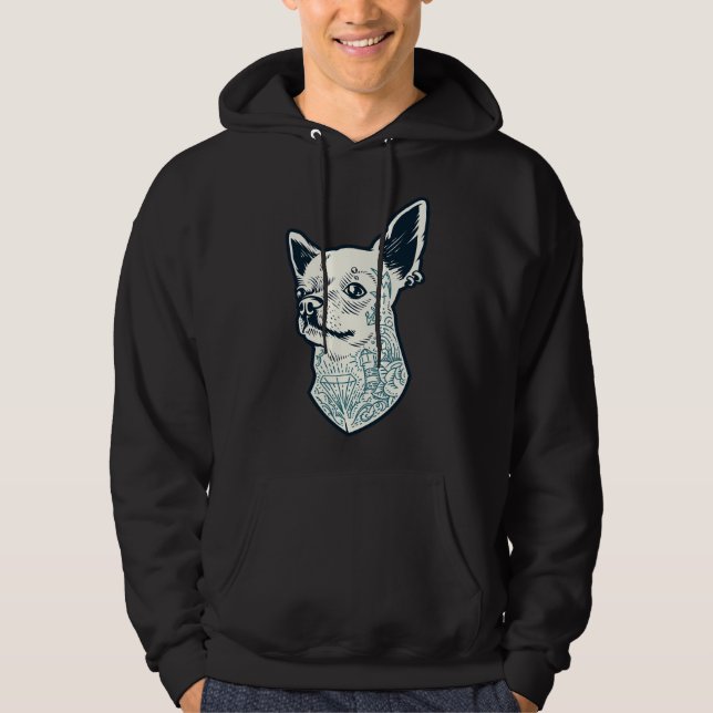 Moletom Chihuahua Tattoo (Frente)