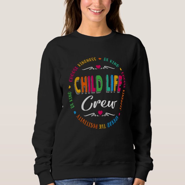 Moletom Child Life Crew Specialist Pediatric Health Profes (Frente)
