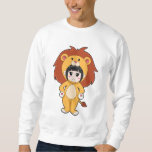 Moletom Child with Lion Costume<br><div class="desc">This design is the perfect gift for a birthday,  Christmas and other celebrations. It is suitable for women,  men and kids.</div>
