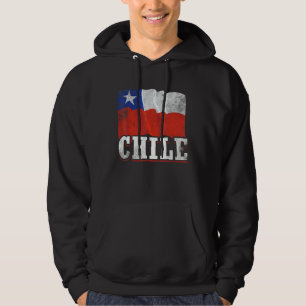 Moletom Chile: Gráfico de Bandeira para Homens Mulheres Hi