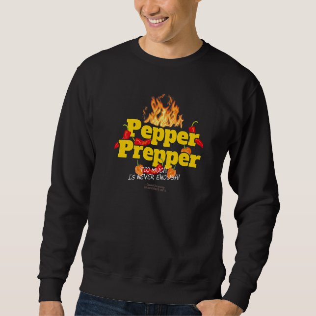 Moletom Chili Statement Pepper Prepper Chili (Frente)