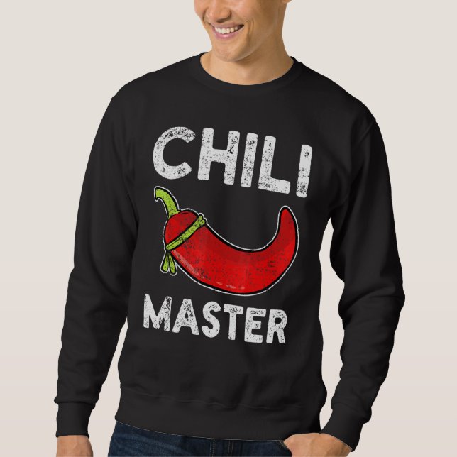 Moletom Chilis Scharf Meister Chef Master (Frente)