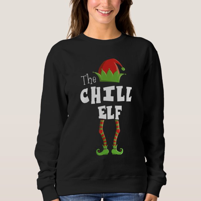 Moletom Chill Elf Xmas Pajama (Frente)