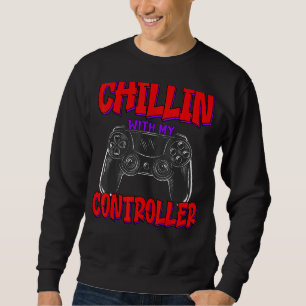 Moletom Chillin Com Meu Controlador Jogos Jovens Jovens Jo