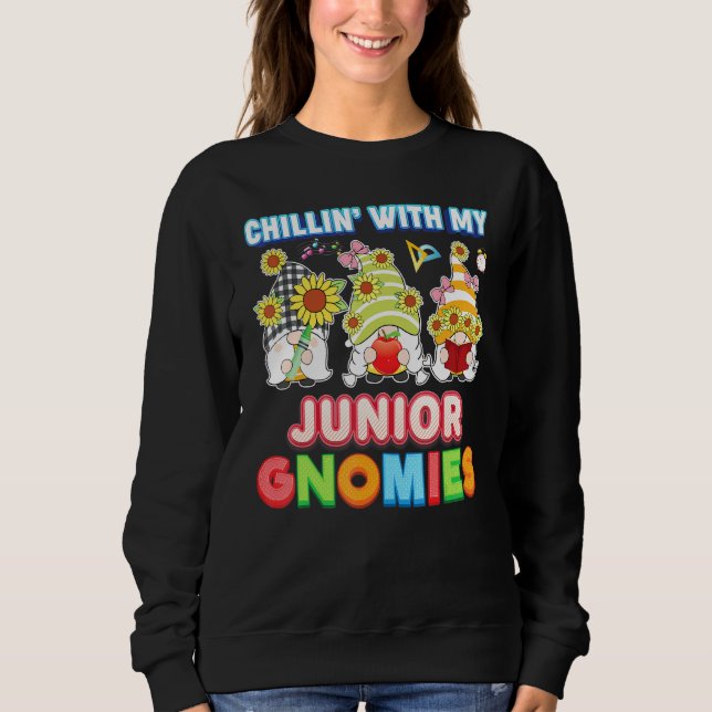 Moletom Chillin Com Meu Professor De Gnomos Júnior Criança (Frente)