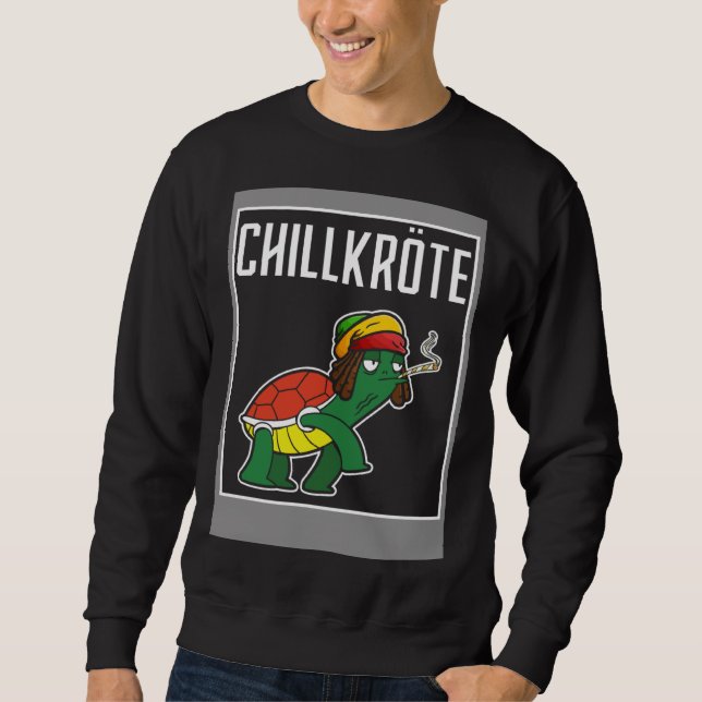 Moletom Chillkröte Couple Weed (Frente)