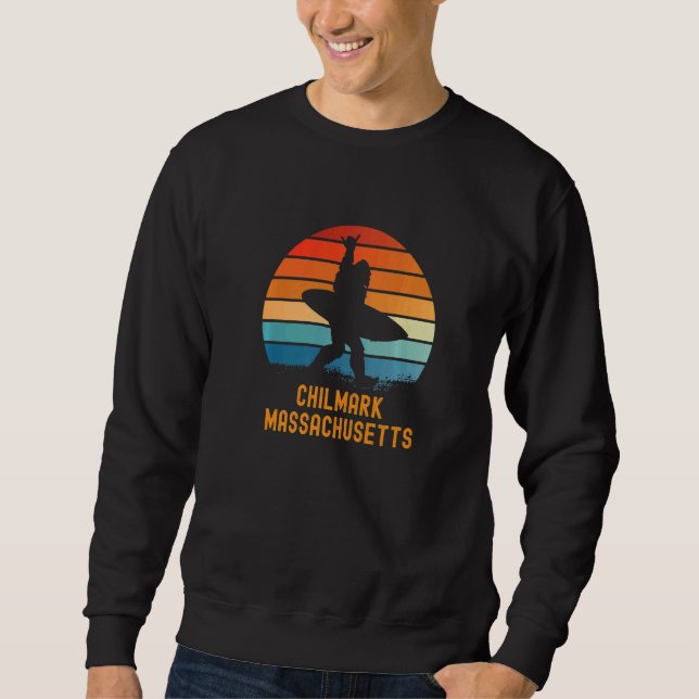 Moletom Chilmark Massachusetts Sasquatch Souvenir (Frente)