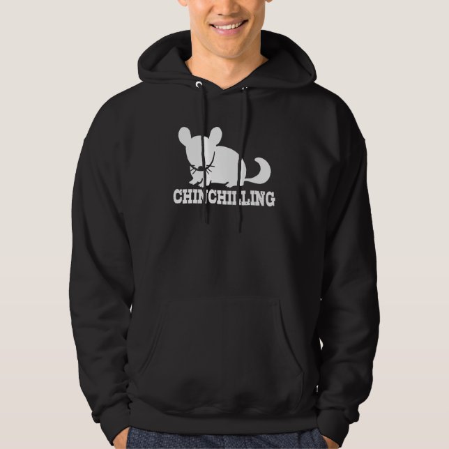 Moletom Chinchilla Chinchilla Chinchillas Mouse Rod (Frente)