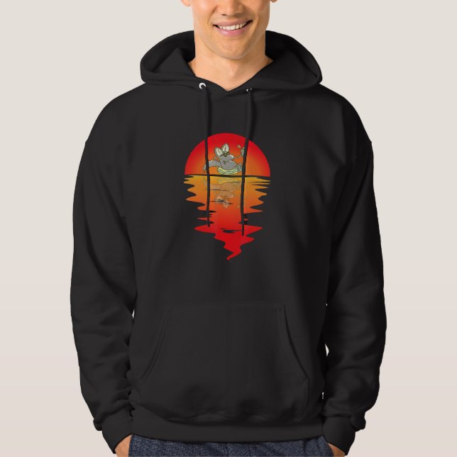 Moletom Chinchilla Summer Time Chinchilla Vintage Sunset (Frente)