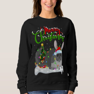 Moletom Chinchilla Xmas Decorações Papais noeis Chinchilla