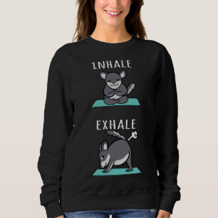 Moletom Chinchilla Yoga Inalar Exalar