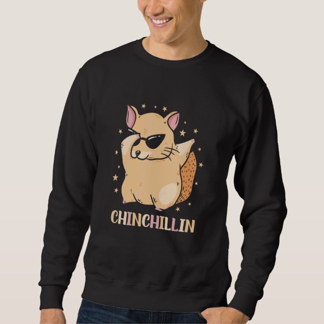 Moletom Chinchillin Chinchilla Pet (Frente)