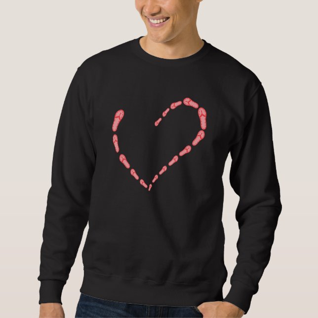 Moletom Chinelo Voador Amor Forma De Lançamento (Frente)