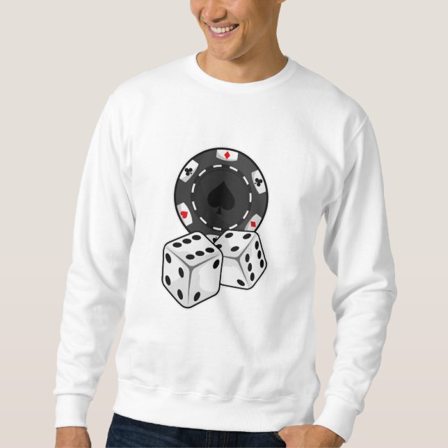 Moletom Chip & Dice para Poker (Frente)