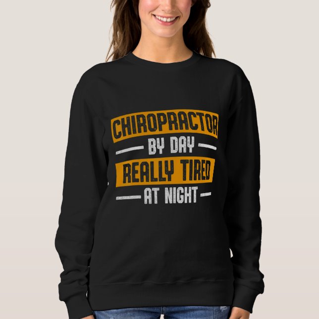 Moletom Chiropracine Tratamento da coluna vertebral Chirop (Frente)