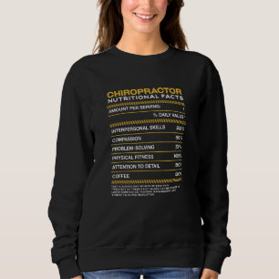 Moletom Chiropractor Nutrição Fata Chiroprática