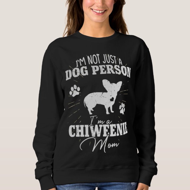 Moletom Chiweenie Dog Mom  for Women Dog Mom  Mothers Day (Frente)