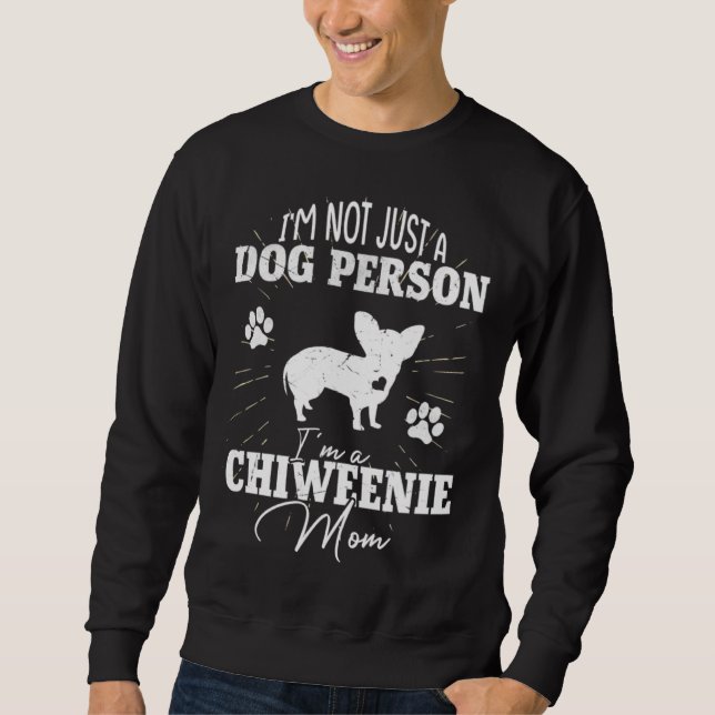 Moletom Chiweenie Dog Mom  for Women Dog Mom  Mothers Day (Frente)