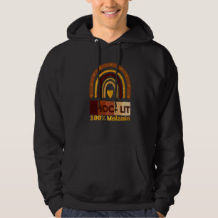 Moletom Choc Lit 100 Melanin Black Pride History Bhm Afric