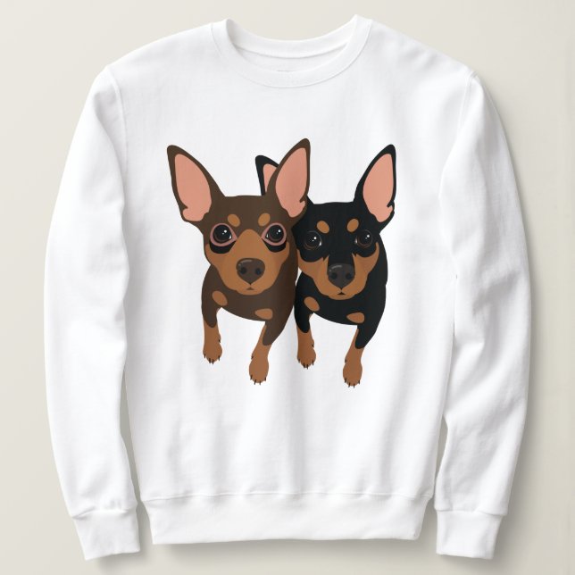 Moletom Chocolate CustomMade e camisola preta do Pin do (Frente do Design)