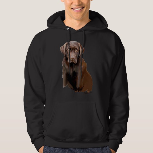 Moletom Chocolate Labrador (Frente)