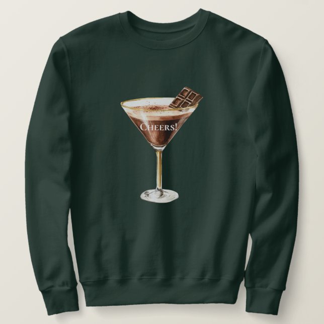 Moletom Chocolate Martini (Frente do Design)