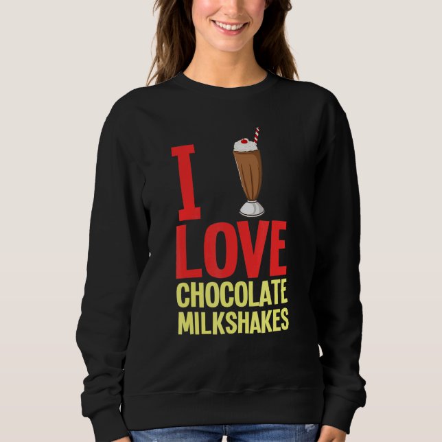 Moletom Chocolate Milkshake milk Choco Shake Bebida 1 (Frente)