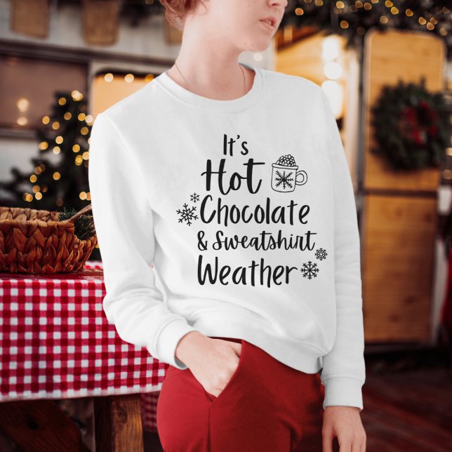 Moletom Chocolate Quente E Calor (Criador carregado)