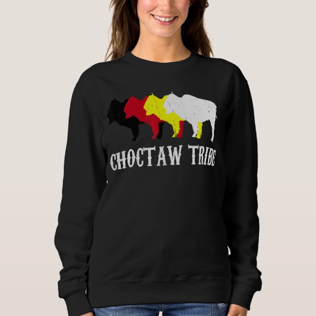 Moletom Choctaw Tribe Roota Índios Nativos do Chahta Ameri (Frente)