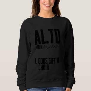 Moletom Choir Alto Singer Alto Definition Music Vocal Choi