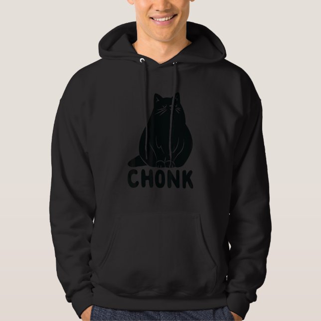 Moletom Chonk Cat Chonk Chonk Chonk Chonk Chonk (Frente)