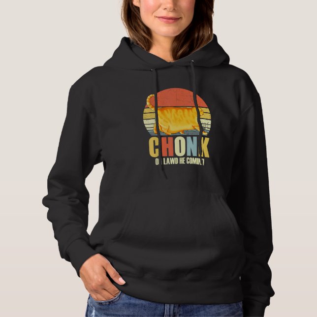 Moletom Chonker Fat Cat Chonky Meme (Frente)
